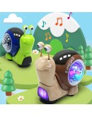 Интерактивна играчка Охлюв със звуци и светлини Gear Snail